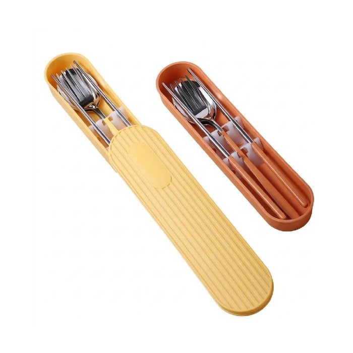 Sleek 3-Piece Stainless Steel Cutlery Set