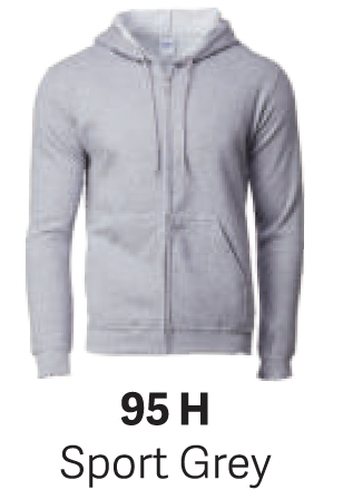 GD88600 Full-Zip Hooded Sweatshirt (Unisex)