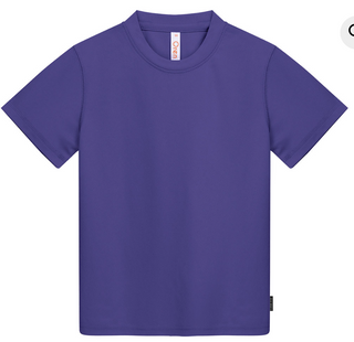 QD68 Kids Microfibre Eyelet Short Sleeve T-Shirt