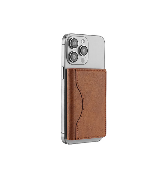 MagSafe PU Leather Wallet Card Holder