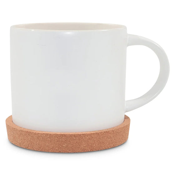 500ml Ceramic Mug & Coaster Set - hover image