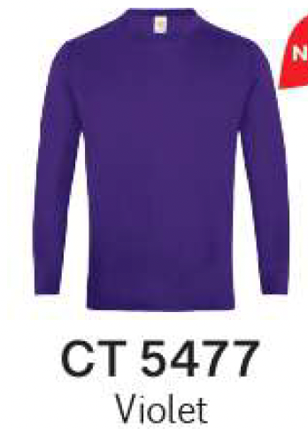CT54 Plain Cotton Long Sleeve T-Shirt (Unisex)