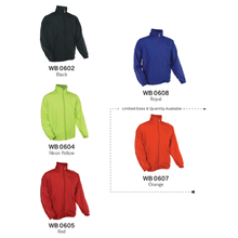 WB06 Basic Full-Zip Windbreaker Jacket (Unisex)
