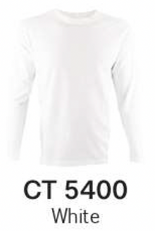 CT54 Plain Cotton Long Sleeve T-Shirt (Unisex)