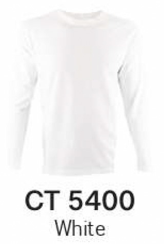CT54 Plain Cotton Long Sleeve T-Shirt (Unisex)