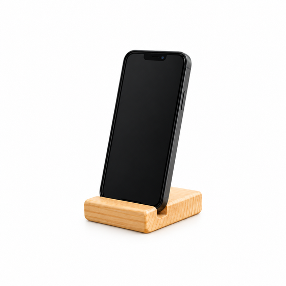 Wooden Desktop Phone Stand