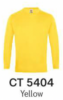 CT54 Plain Cotton Long Sleeve T-Shirt (Unisex)