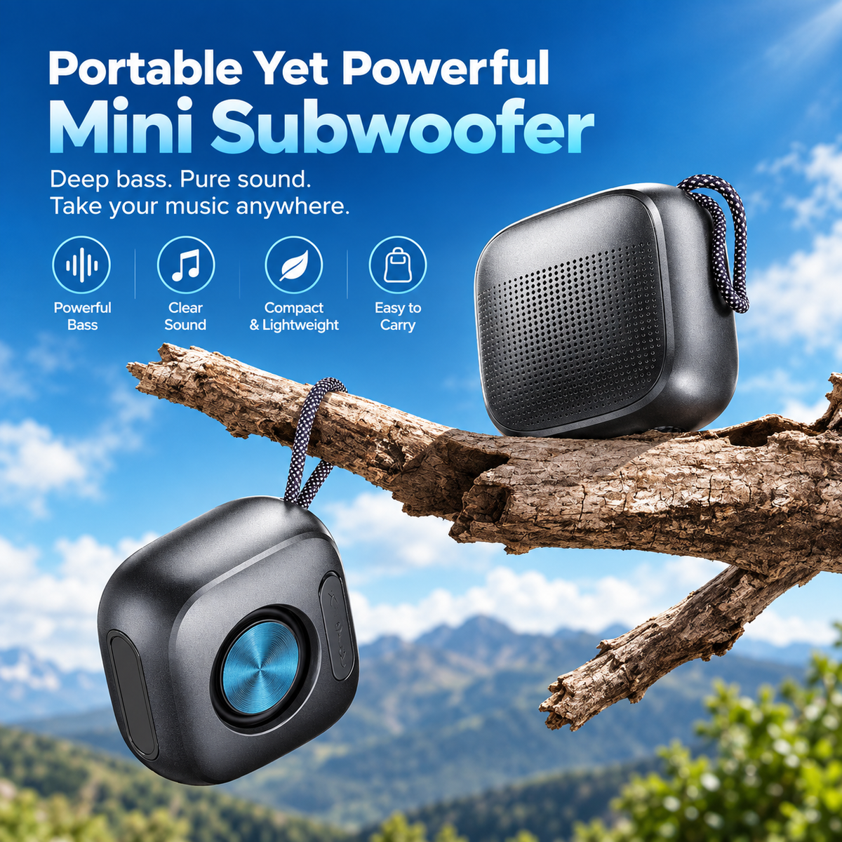 EchoCube Bluetooth Speaker