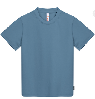 QD68 Kids Microfibre Eyelet Short Sleeve T-Shirt