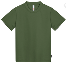 QD68 Kids Microfibre Eyelet Short Sleeve T-Shirt