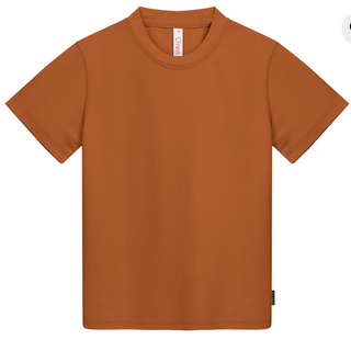 QD68 Kids Microfibre Eyelet Short Sleeve T-Shirt