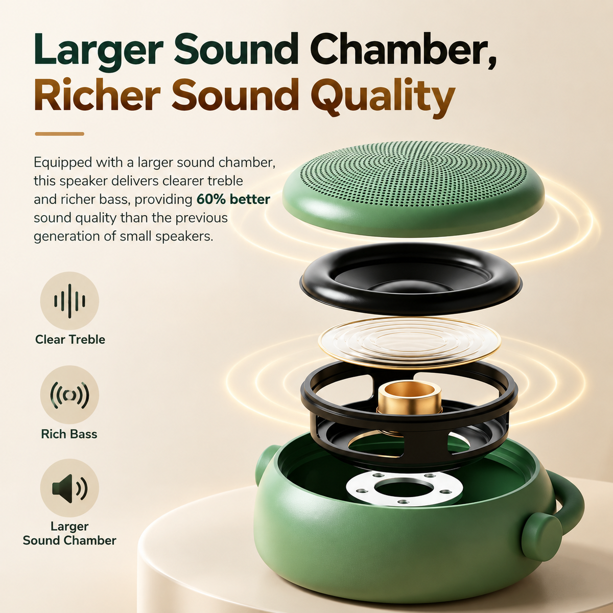 BellWave Portable Speaker