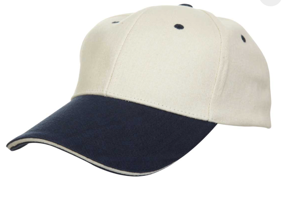 CP04 Two-Tone Cotton Baseball Cap