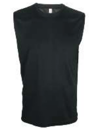 QD73 Unisex Microfibre Mini Eyelet Tank Top (Unisex)