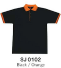 Black / Orange