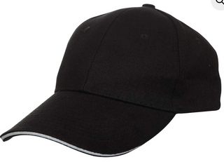 CP03 Contrast Trim Cotton Baseball Cap
