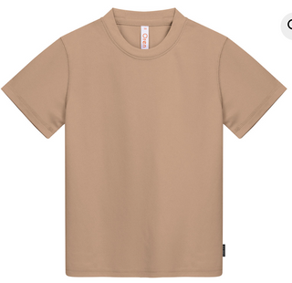 QD68 Kids Microfibre Eyelet Short Sleeve T-Shirt