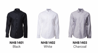 NHB1400 Premium Oxford Business Shirt (Unisex)