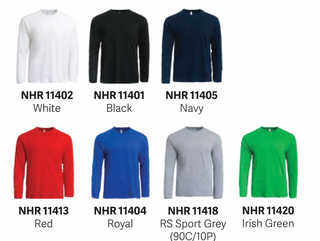 NHR11400 Long Sleeve T-Shirt (Unisex)