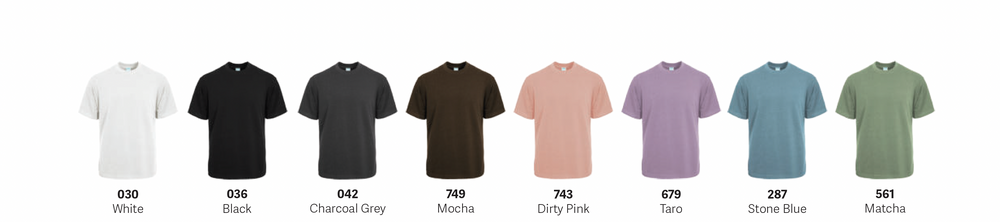 AG280 Ultimate Siro Cotton Oversized T-Shirt (280gsm Unisex)