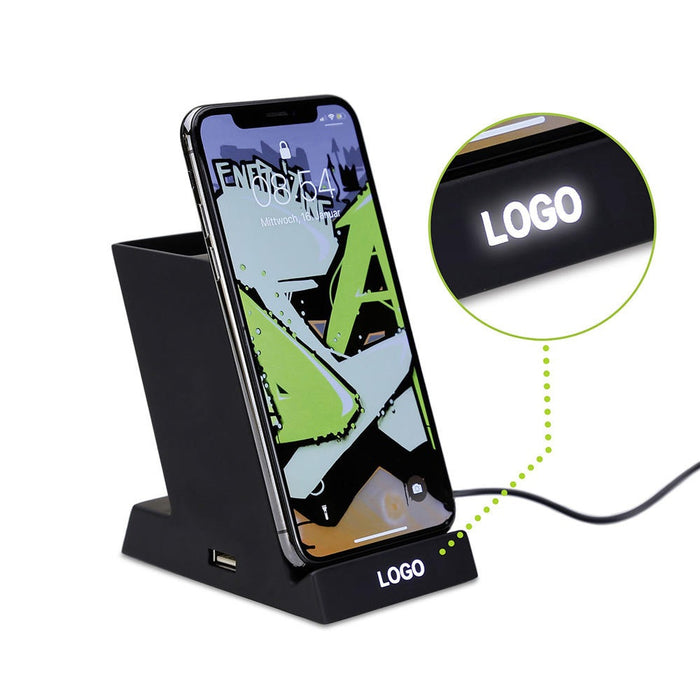 GLOW 15W Wireless Charging Pen Holder