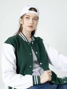 CRJ3100 Varsity Baseball Jacket (Unisex)