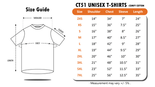 CT51 Comfy Cotton Short Sleeve T-Shirt (Unisex)