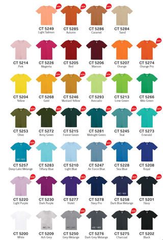 CT52 Kids Comfy Cotton Short Sleeve T-Shirt