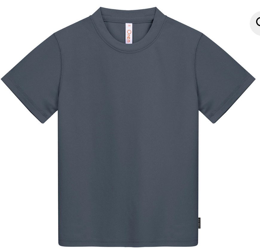 QD68 Kids Microfibre Eyelet Short Sleeve T-Shirt