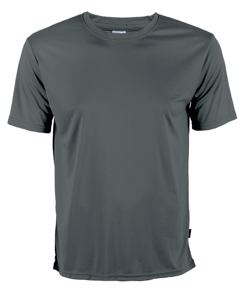QD56 Polyester Interlock Short Sleeve T-Shirt (Unisex)