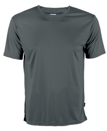 QD56 Polyester Interlock Short Sleeve T-Shirt (Unisex)
