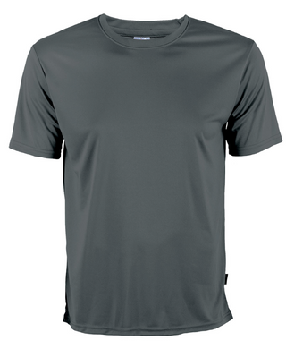 QD56 Polyester Interlock Short Sleeve T-Shirt (Unisex)