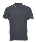 Dark Grey Melange / White / Black