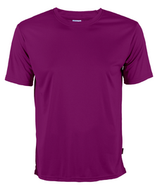 QD56 Polyester Interlock Short Sleeve T-Shirt (Unisex)