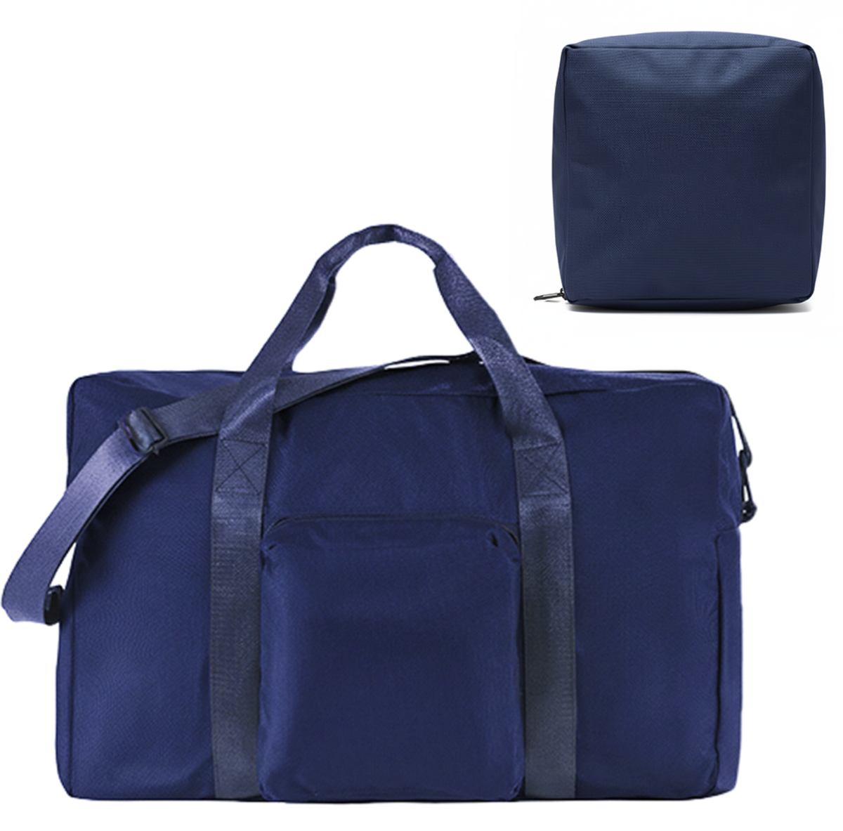 Foldable Travel Duffel Bag with Sling Strap Included