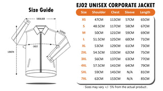 EJ02 Executive Full-Zip Corporate Jacket (Unisex)