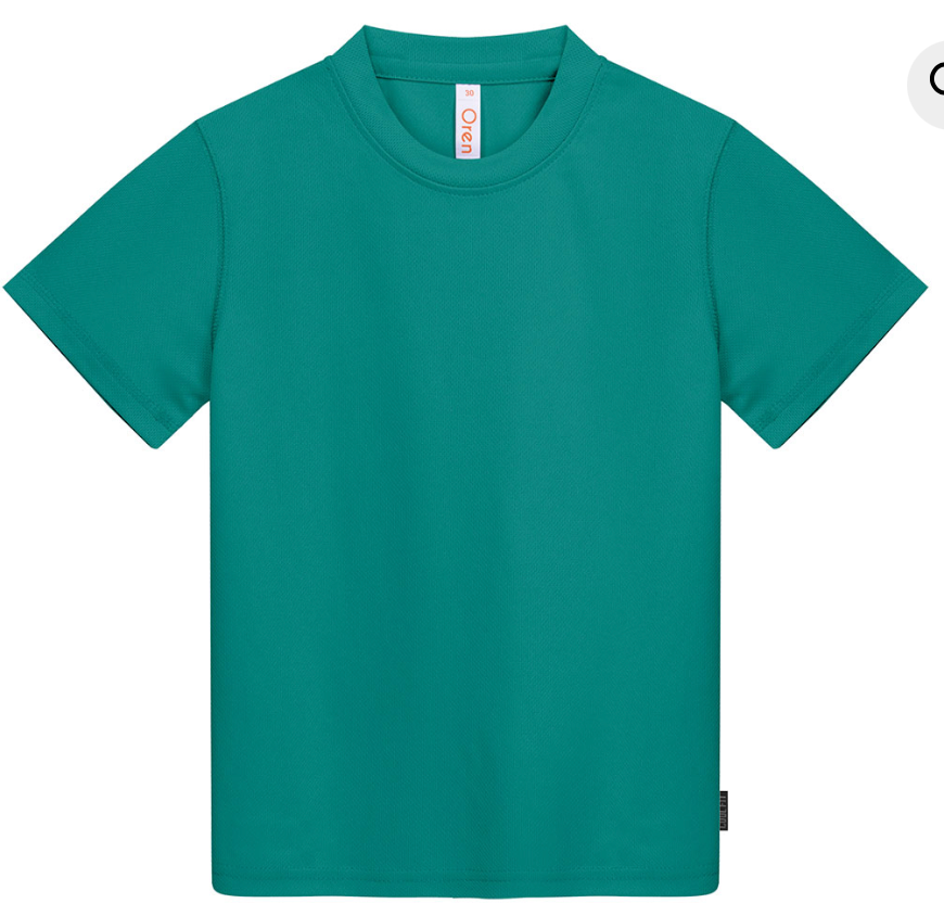 QD68 Kids Microfibre Eyelet Short Sleeve T-Shirt