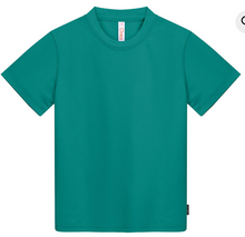 QD68 Kids Microfibre Eyelet Short Sleeve T-Shirt