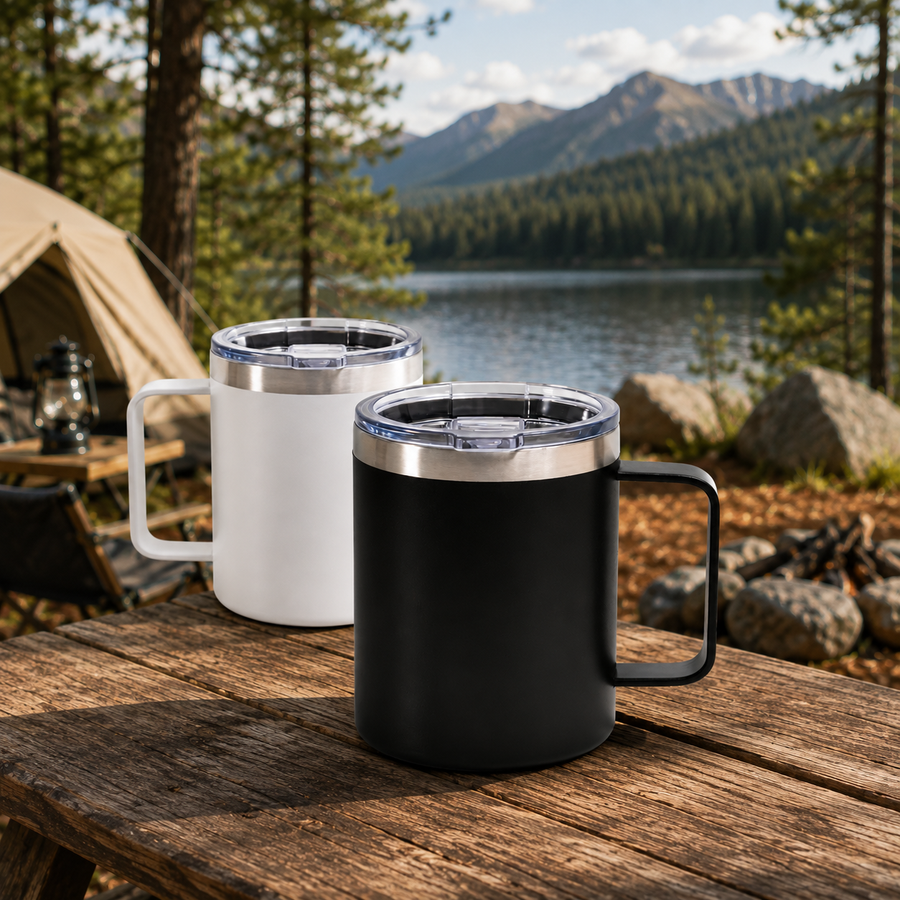 360ml CampMate Insulated Stainless Steel Mug