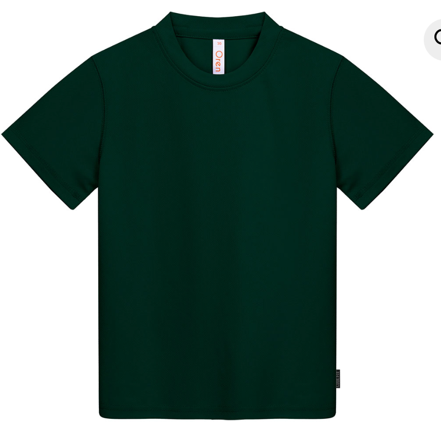 QD68 Kids Microfibre Eyelet Short Sleeve T-Shirt