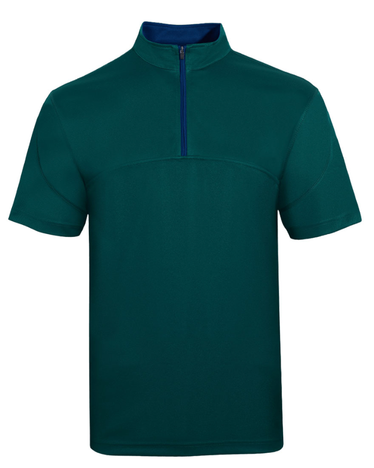 QD18 Microfibre Mandarin Collar Shirt (Unisex)