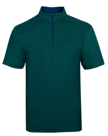 QD18 Microfibre Mandarin Collar Shirt (Unisex)