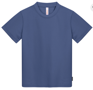 QD68 Kids Microfibre Eyelet Short Sleeve T-Shirt
