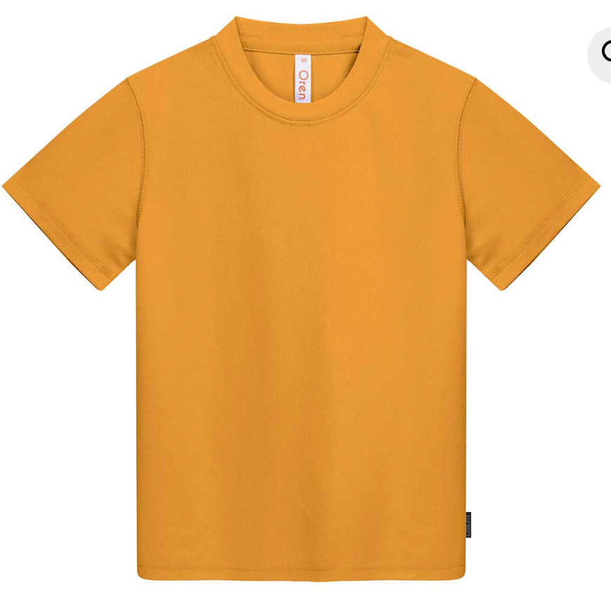 QD68 Kids Microfibre Eyelet Short Sleeve T-Shirt