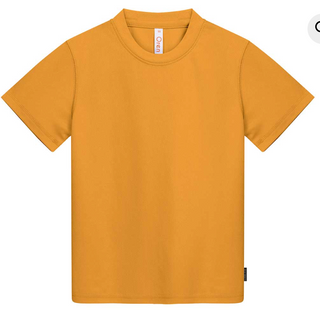 QD68 Kids Microfibre Eyelet Short Sleeve T-Shirt