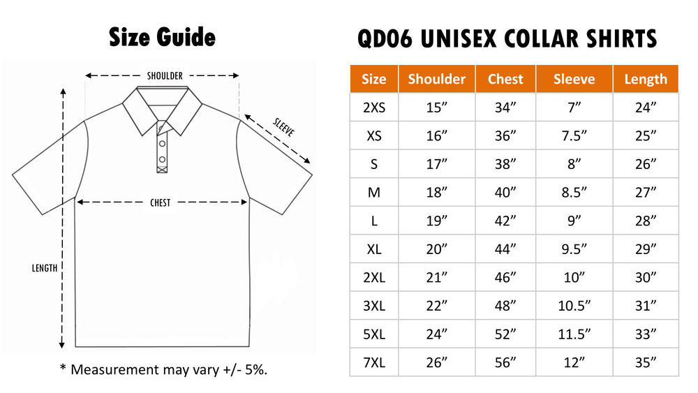 QD06 Plain Dri-Fit Polo Shirt (Unisex)
