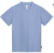 QD68 Kids Microfibre Eyelet Short Sleeve T-Shirt
