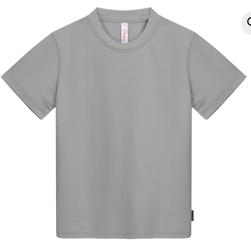 QD68 Kids Microfibre Eyelet Short Sleeve T-Shirt