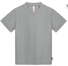 QD68 Kids Microfibre Eyelet Short Sleeve T-Shirt