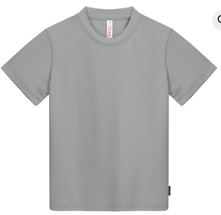 QD68 Kids Microfibre Eyelet Short Sleeve T-Shirt